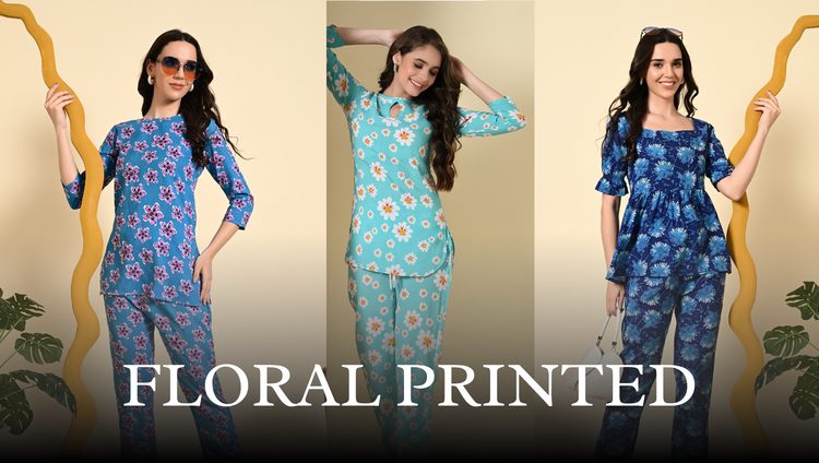 Floral Printed