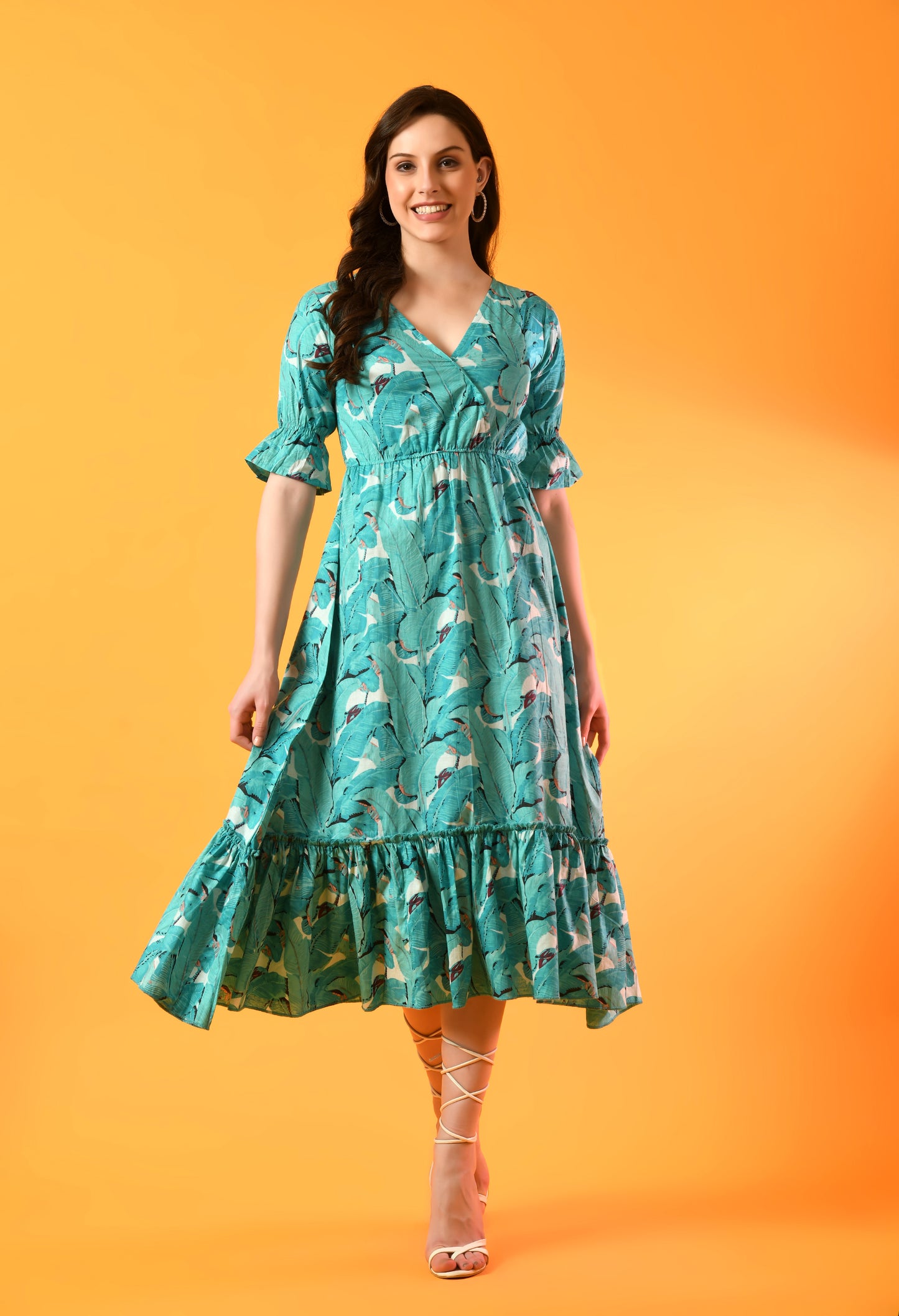 Seaside Serenity Tiered Dress
