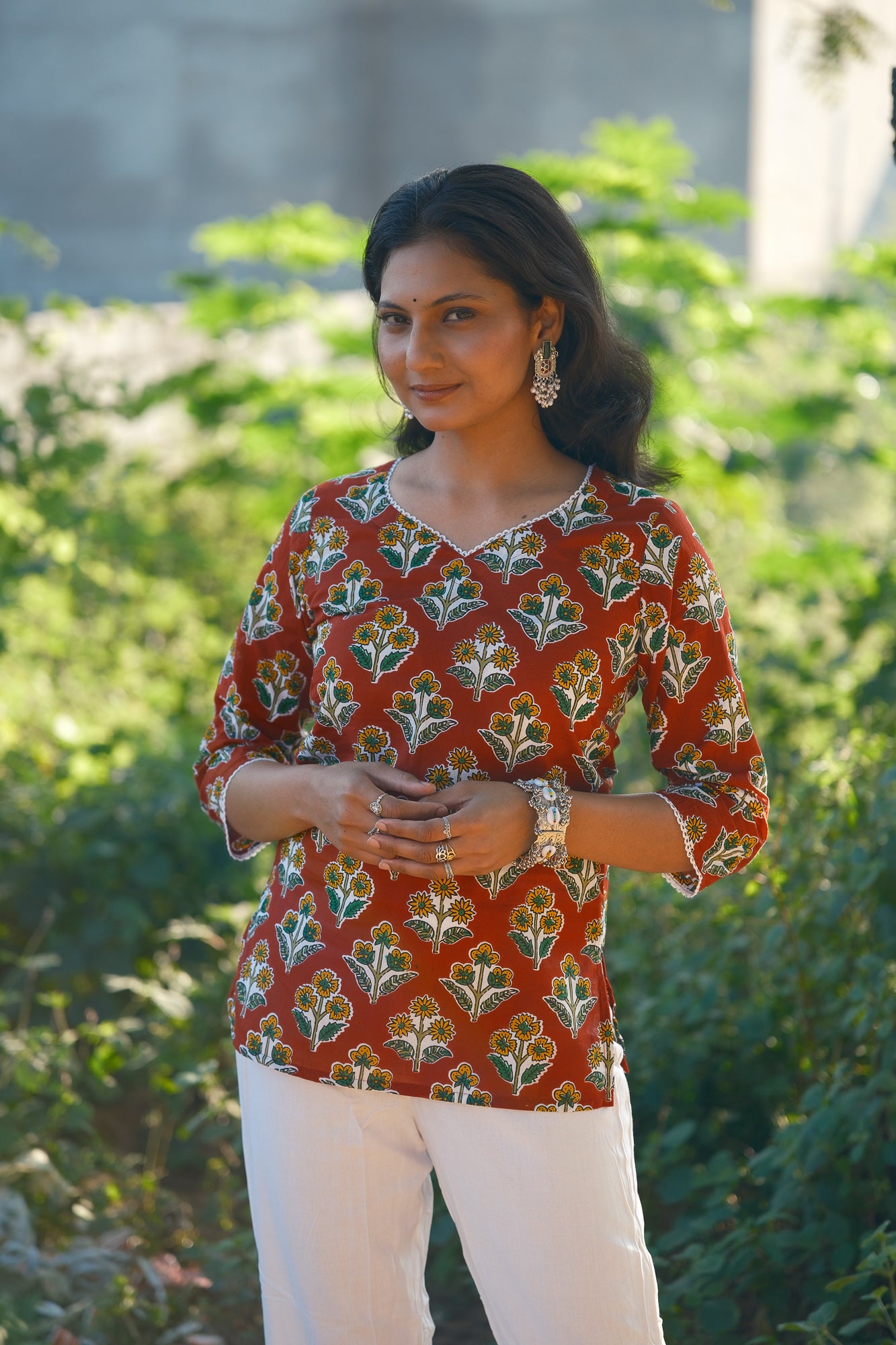 Malira – Cotton Short Kurti