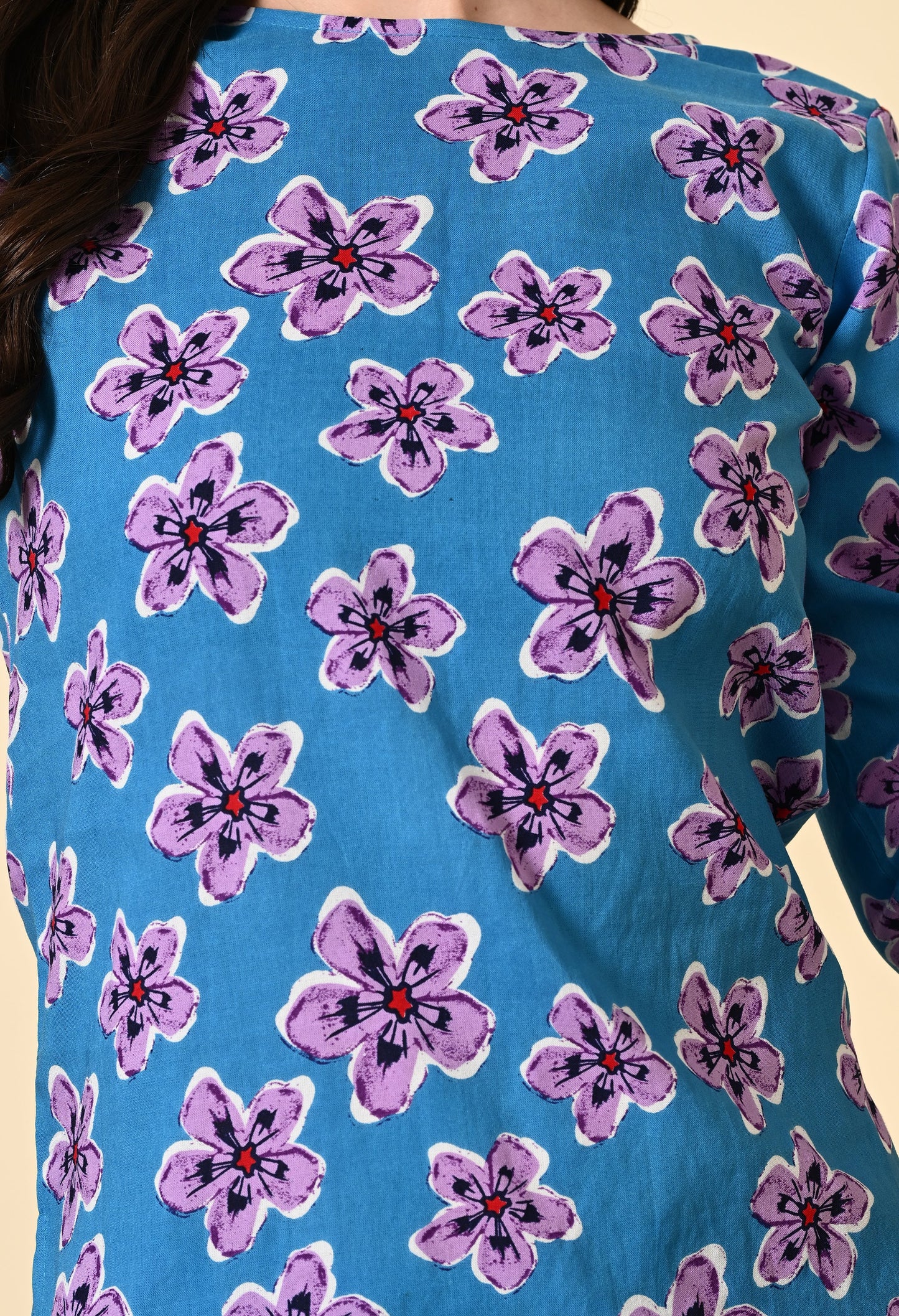 Indigo Bloom Co-ord Set