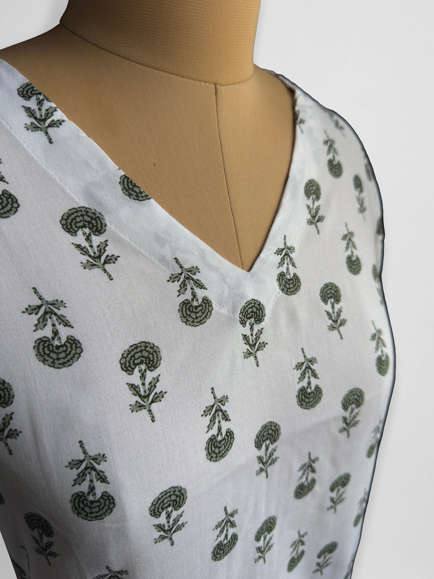 Gulbaan - Crisscross Back Cotton Top