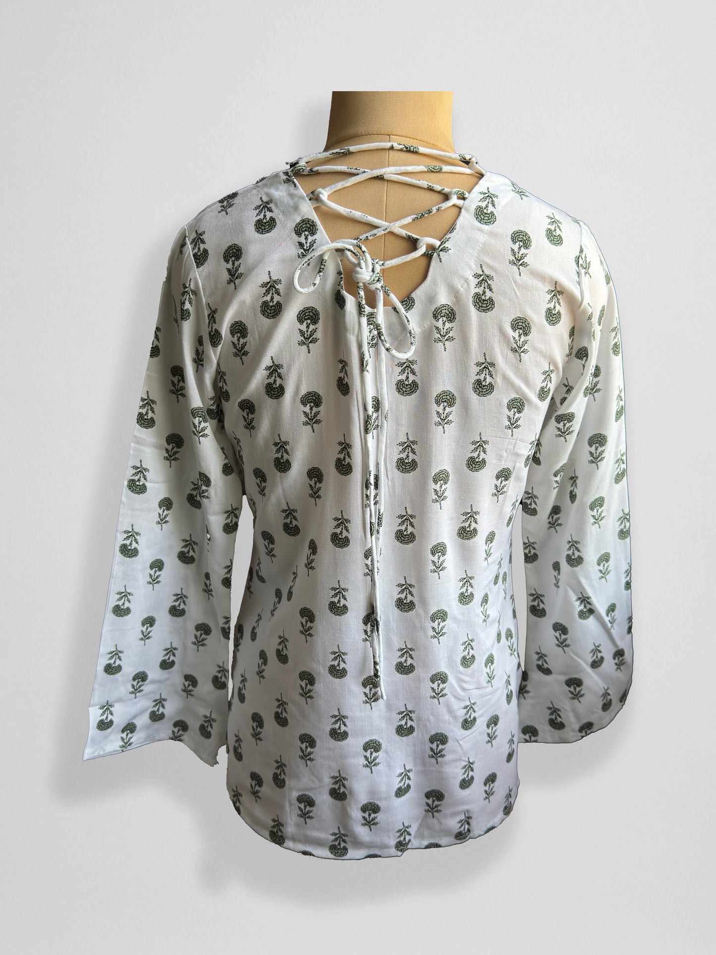 Gulbaan - Crisscross Back Cotton Top