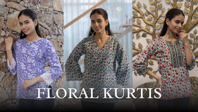Floral Kurtis