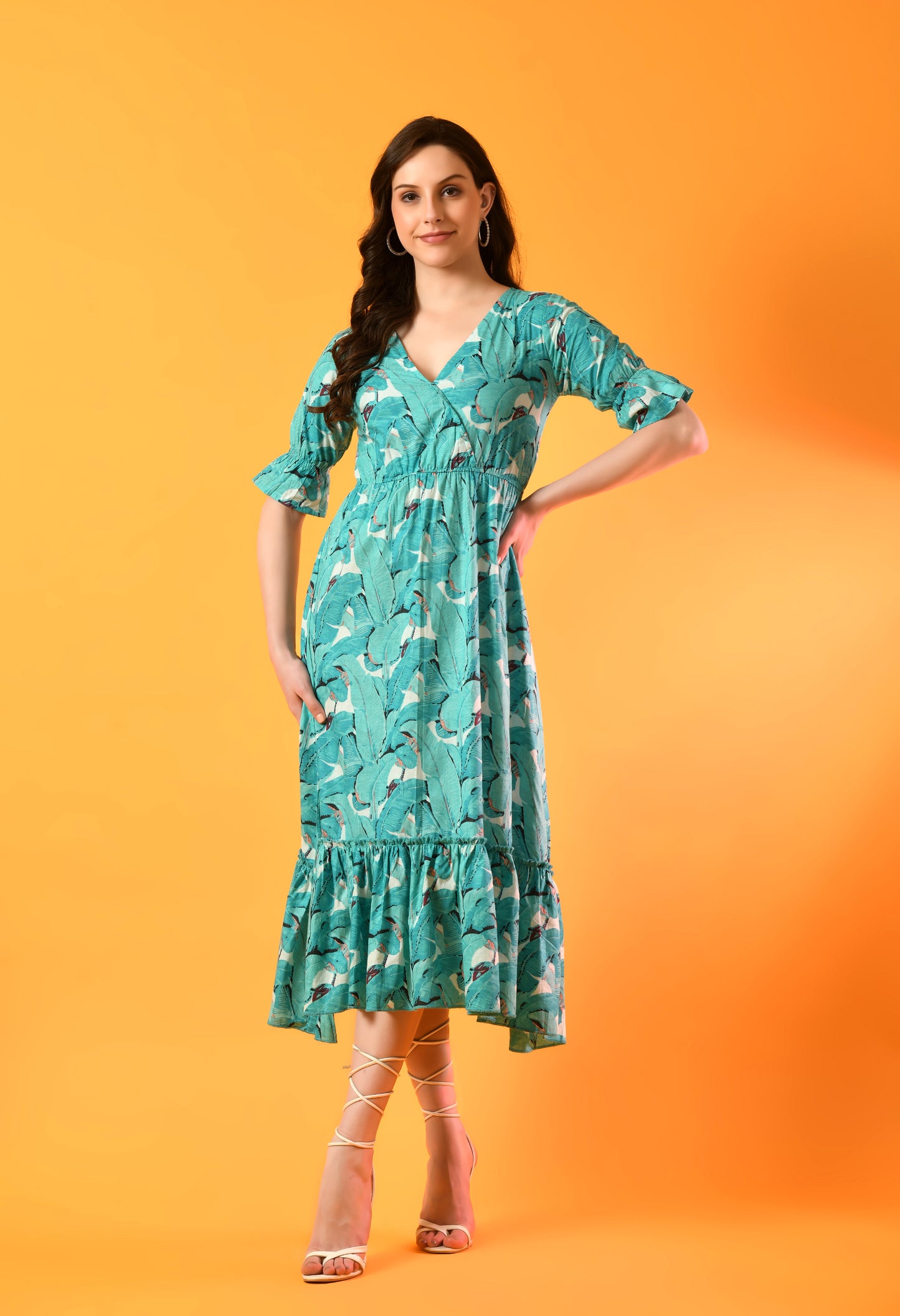 Seaside Serenity Tiered Dress