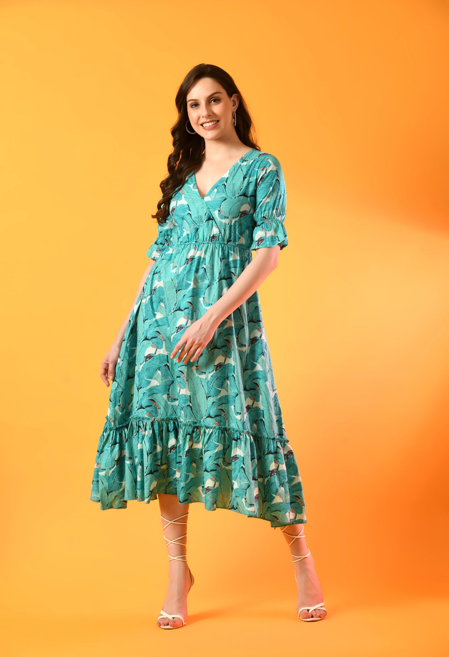 Seaside Serenity Tiered Dress