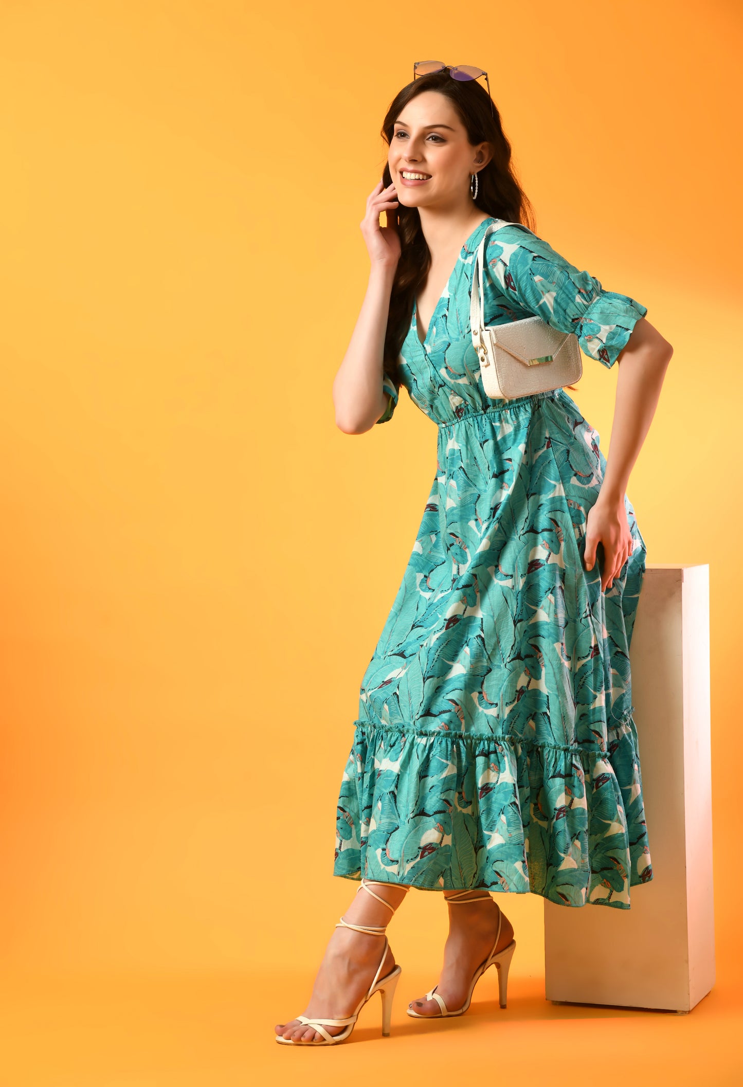 Seaside Serenity Tiered Dress