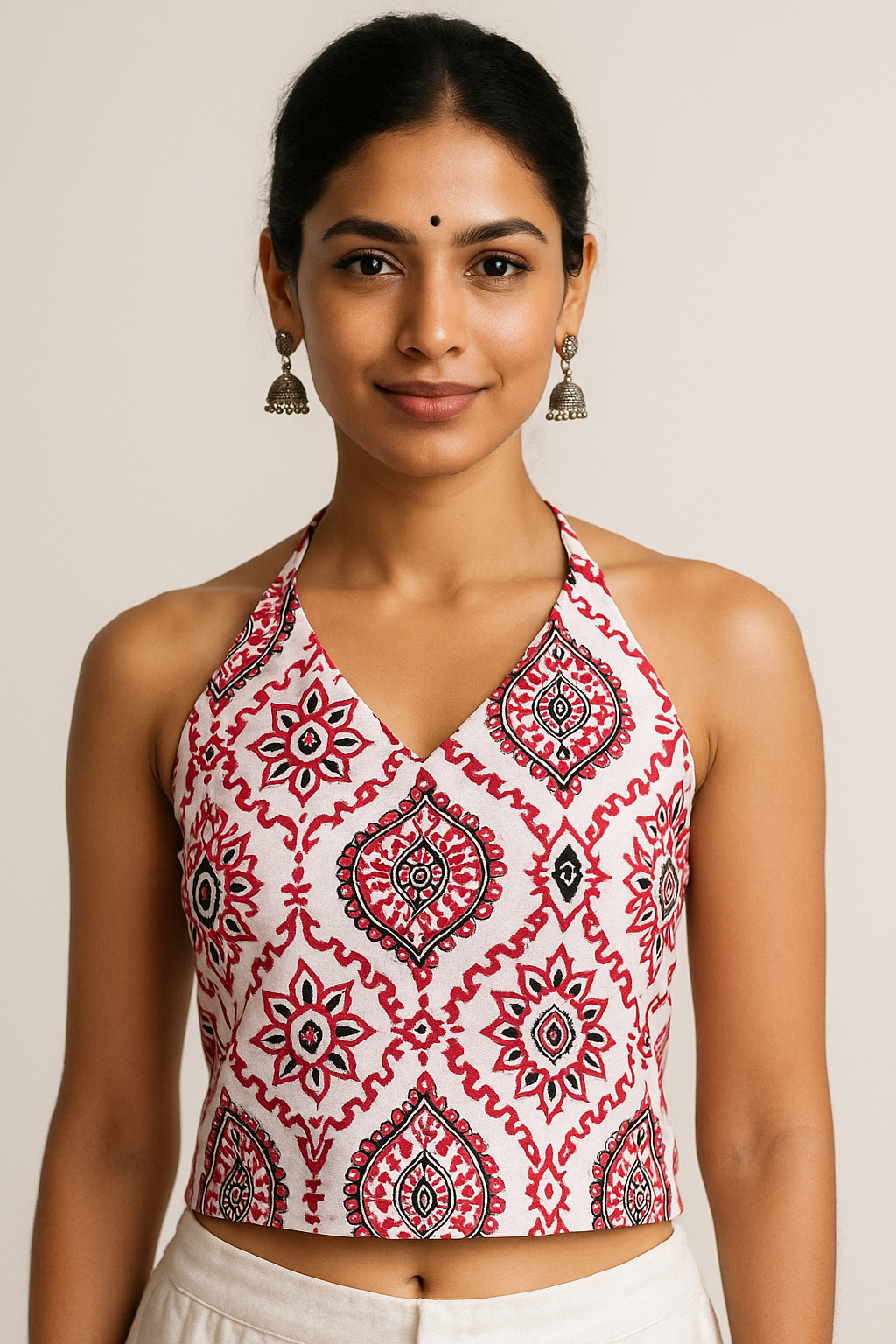 Surkh Raag - Halter Top