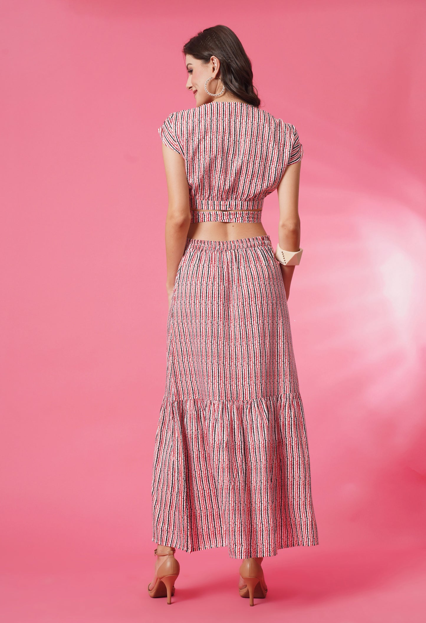 Linear Luxe Skirt Co-ord Set