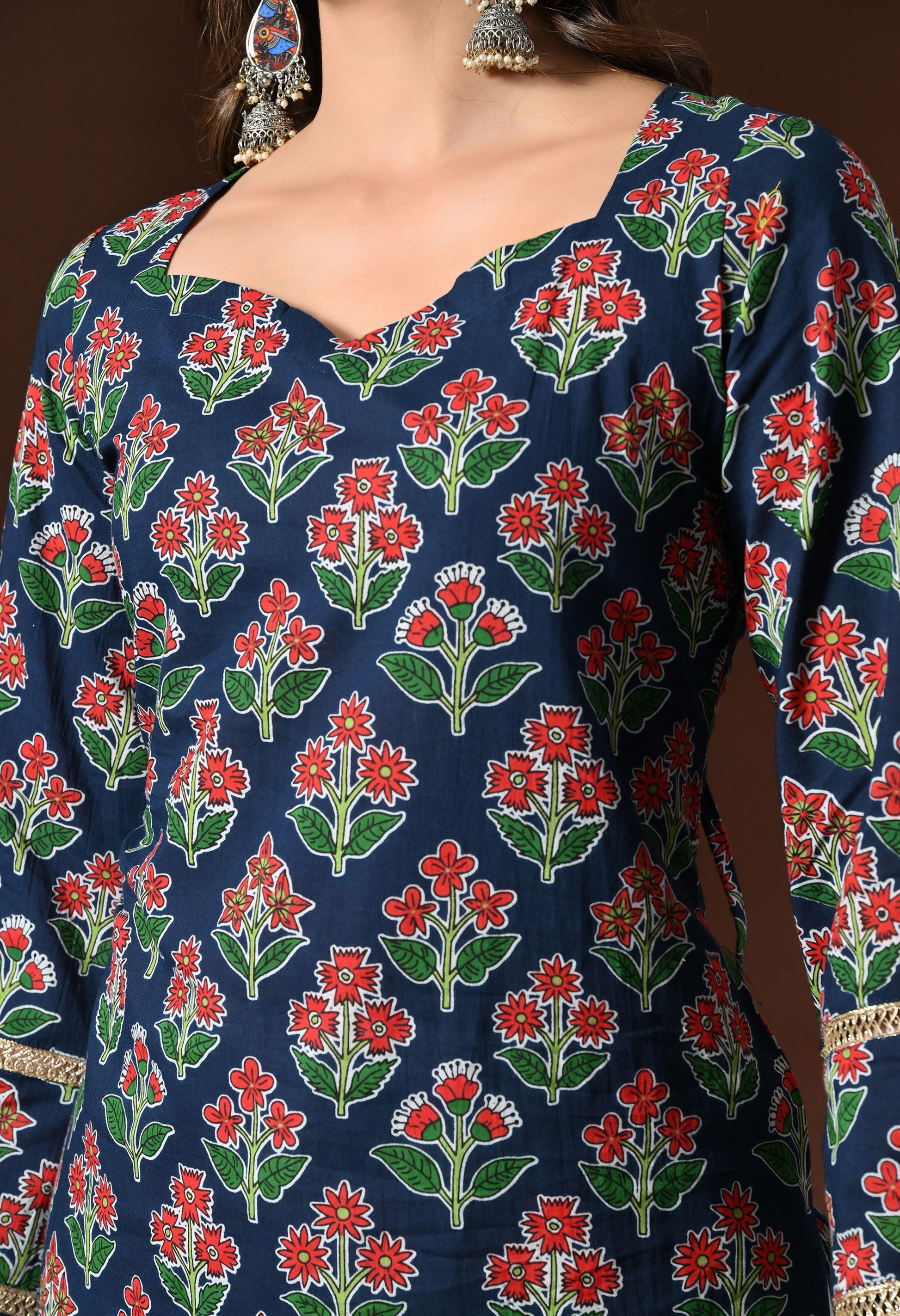 Mehr – Bell Sleeved Pakistani Kurta - KSAMA