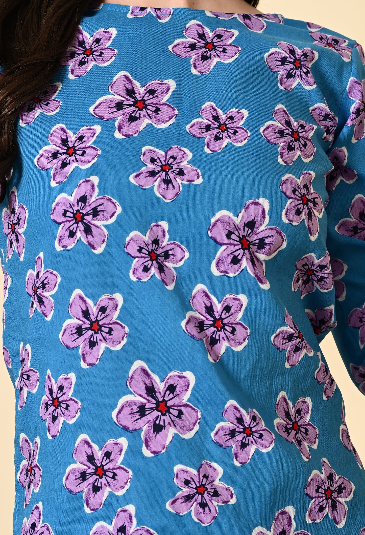 Indigo Bloom Co-ord Set