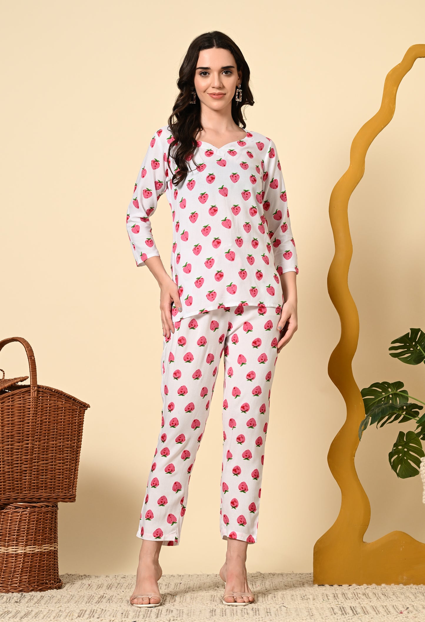 Summer Berry Co-ord Set