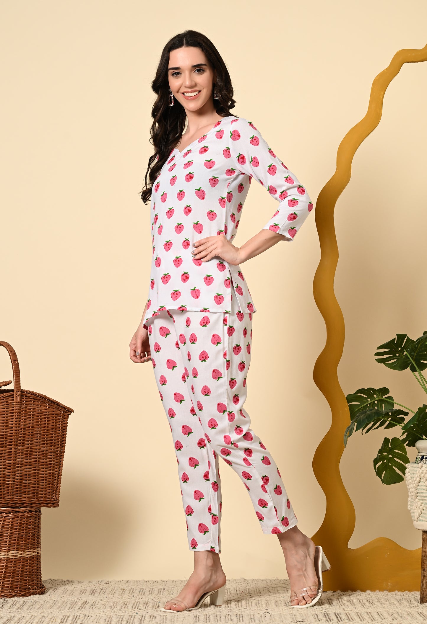 Summer Berry Co-ord Set