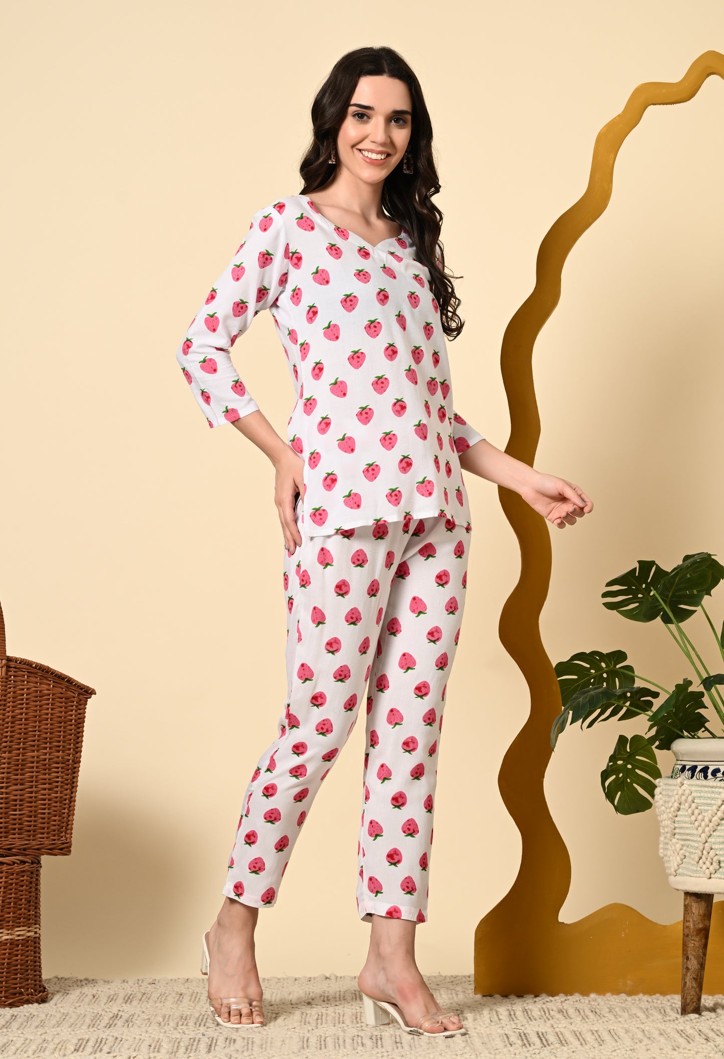 Summer Berry Co-ord Set