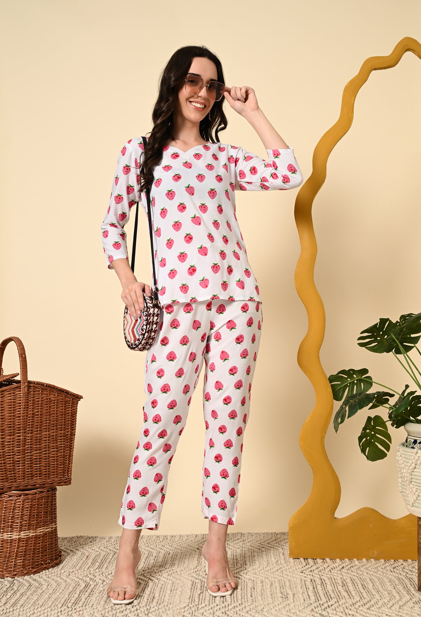 Summer Berry Co-ord Set