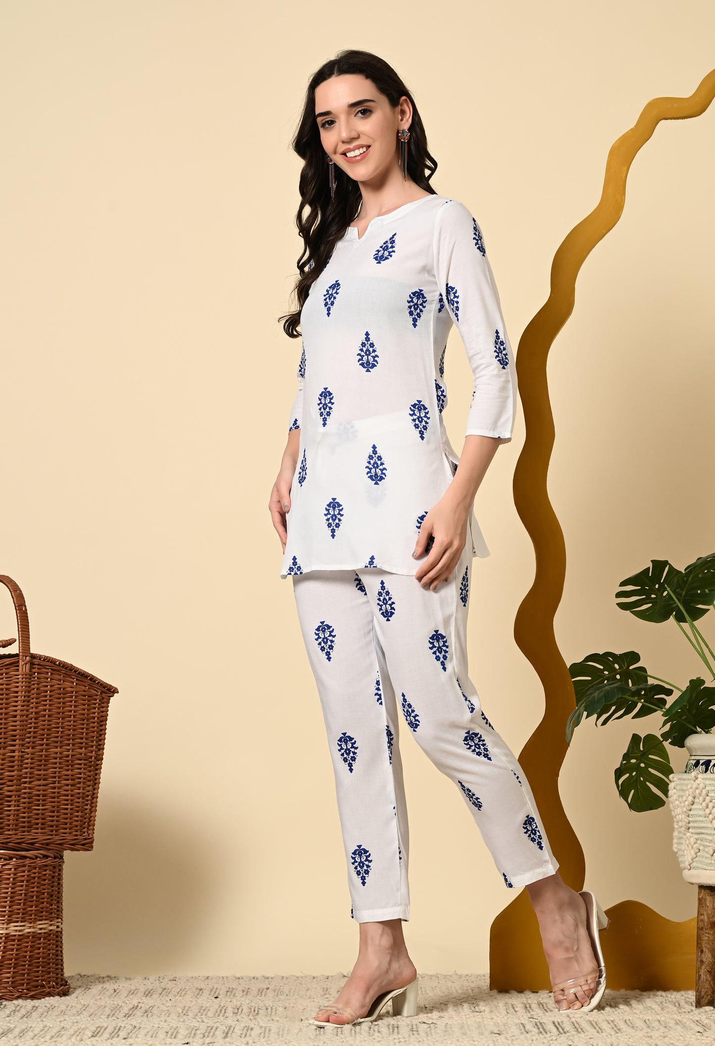 Traditional Twill Co-ord Set