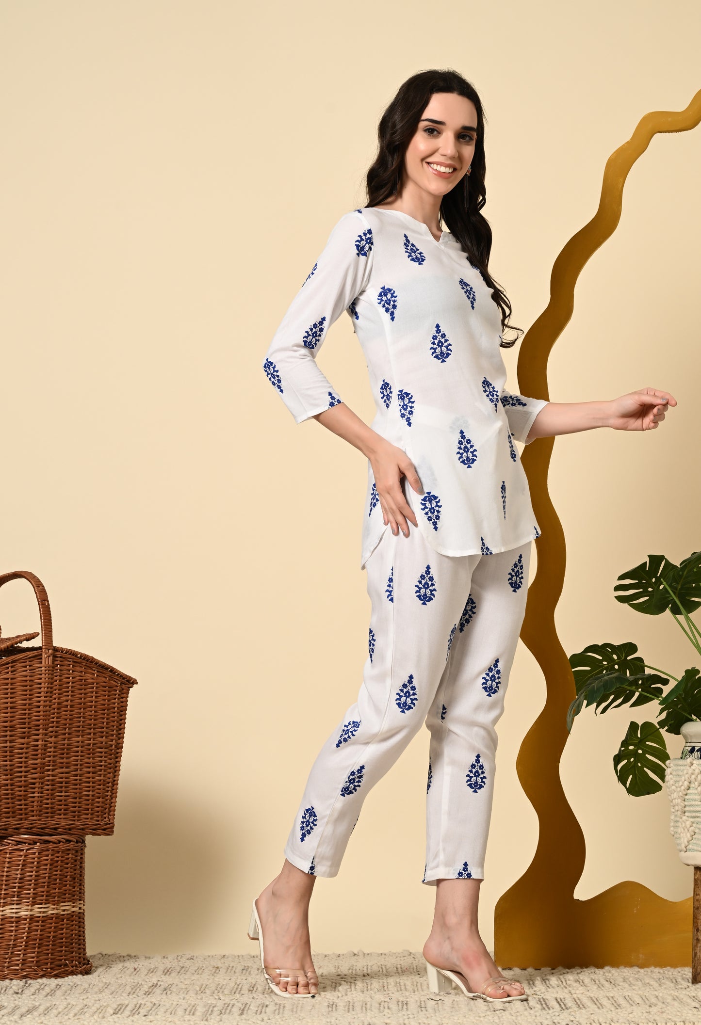 Traditional Twill Co-ord Set
