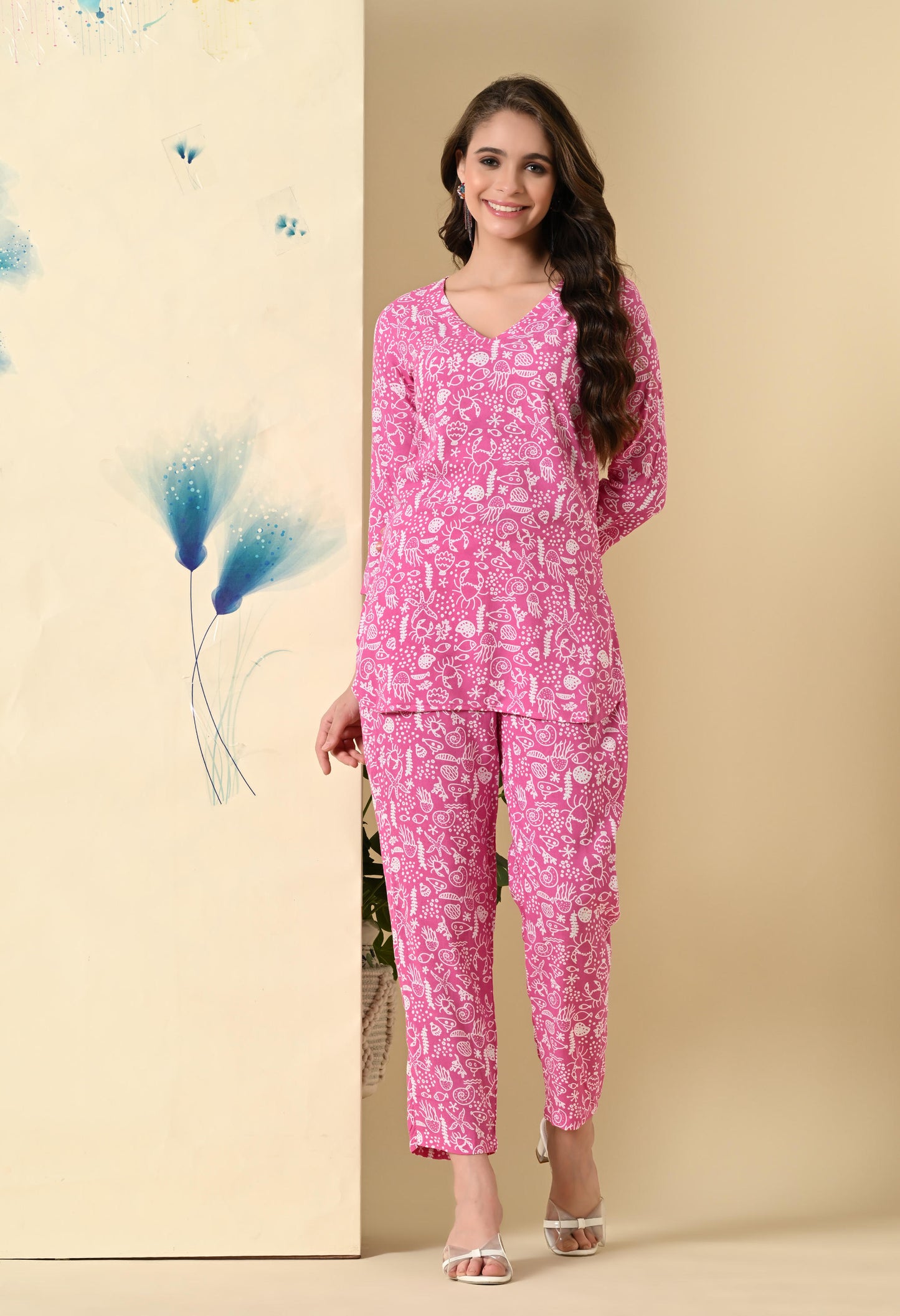 Dreamy Pink Lounge Co-ord Set