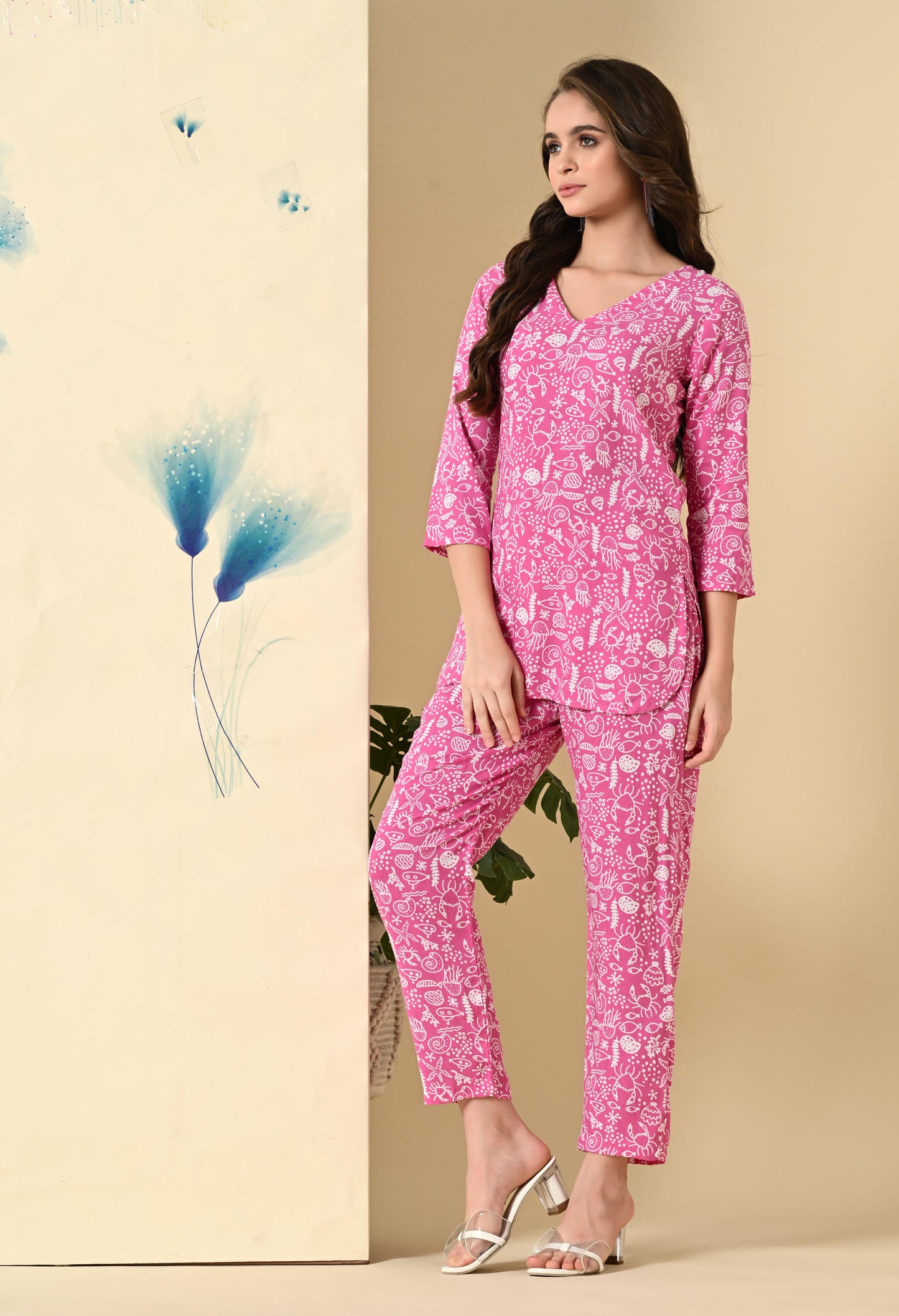Dreamy Pink Lounge Co-ord Set