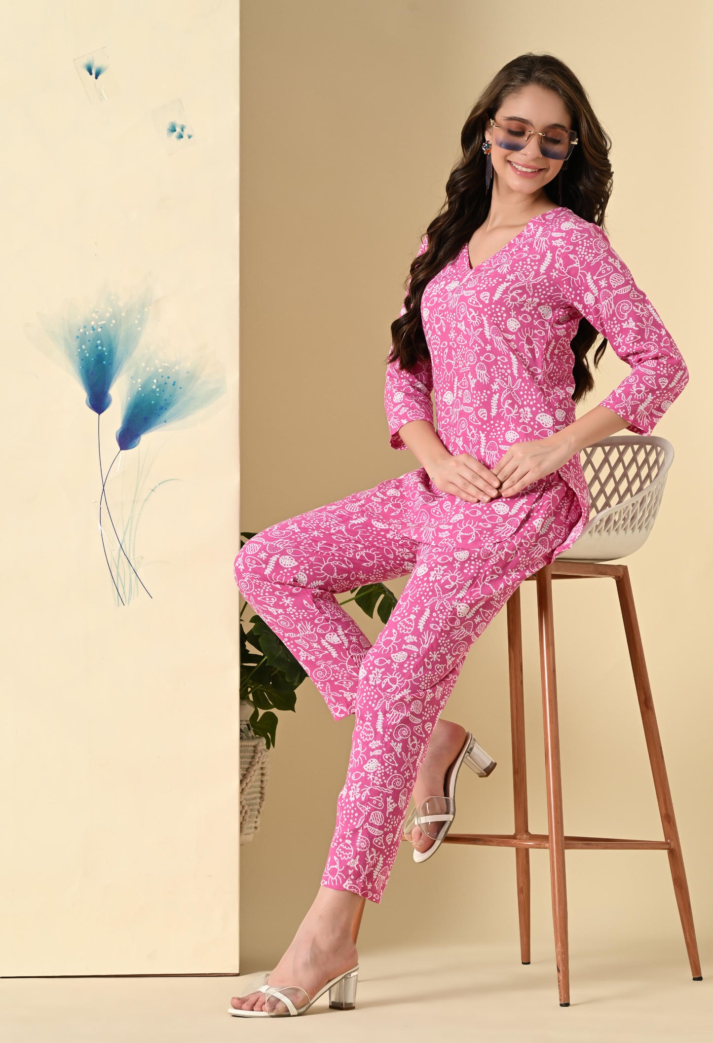Dreamy Pink Lounge Co-ord Set