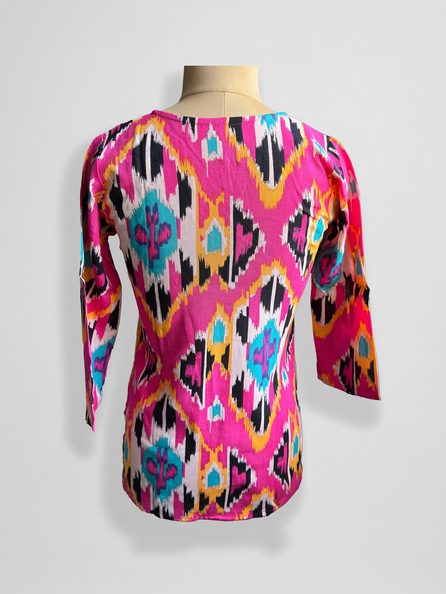 Rangbhor - Ikat Cotton Kurti