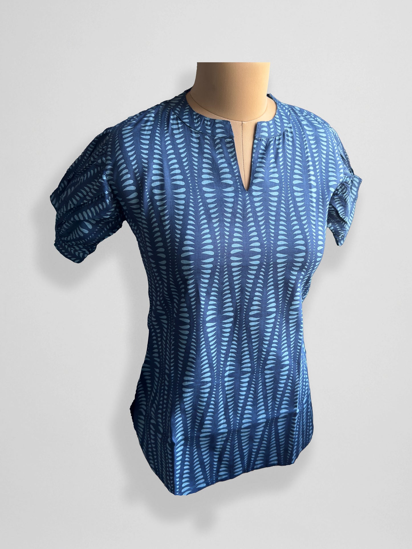 Neerja - Puff Sleeve Cotton Top