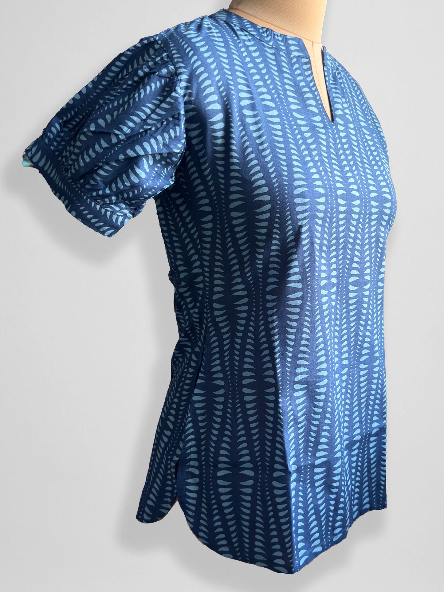 Neerja - Puff Sleeve Cotton Top