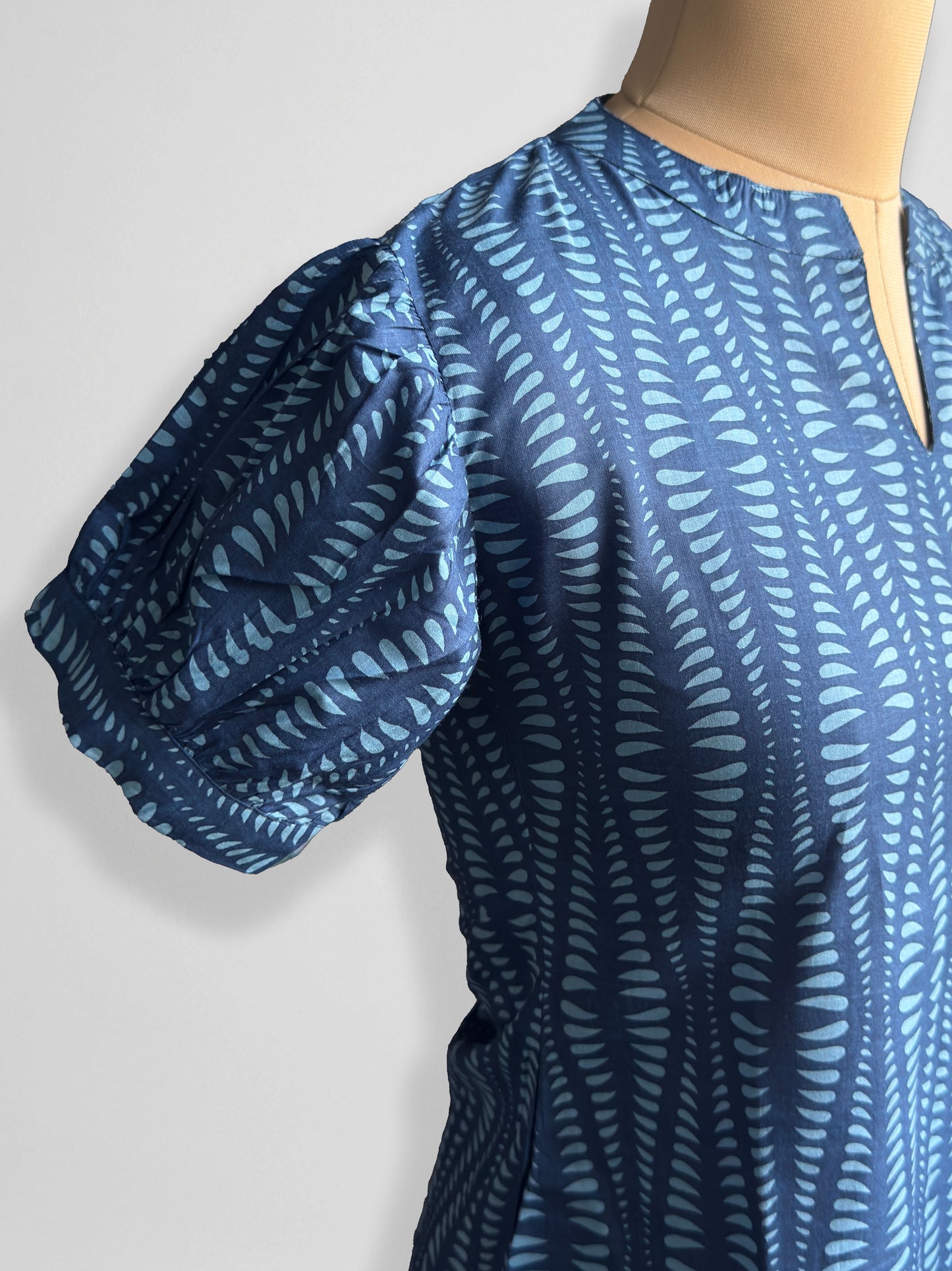 Neerja - Puff Sleeve Cotton Top