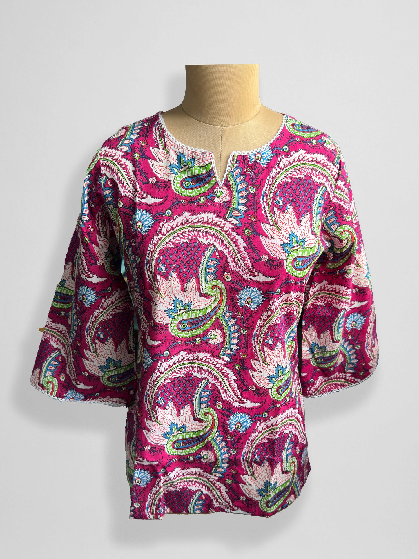 Palki - Paisley Cotton Kurti