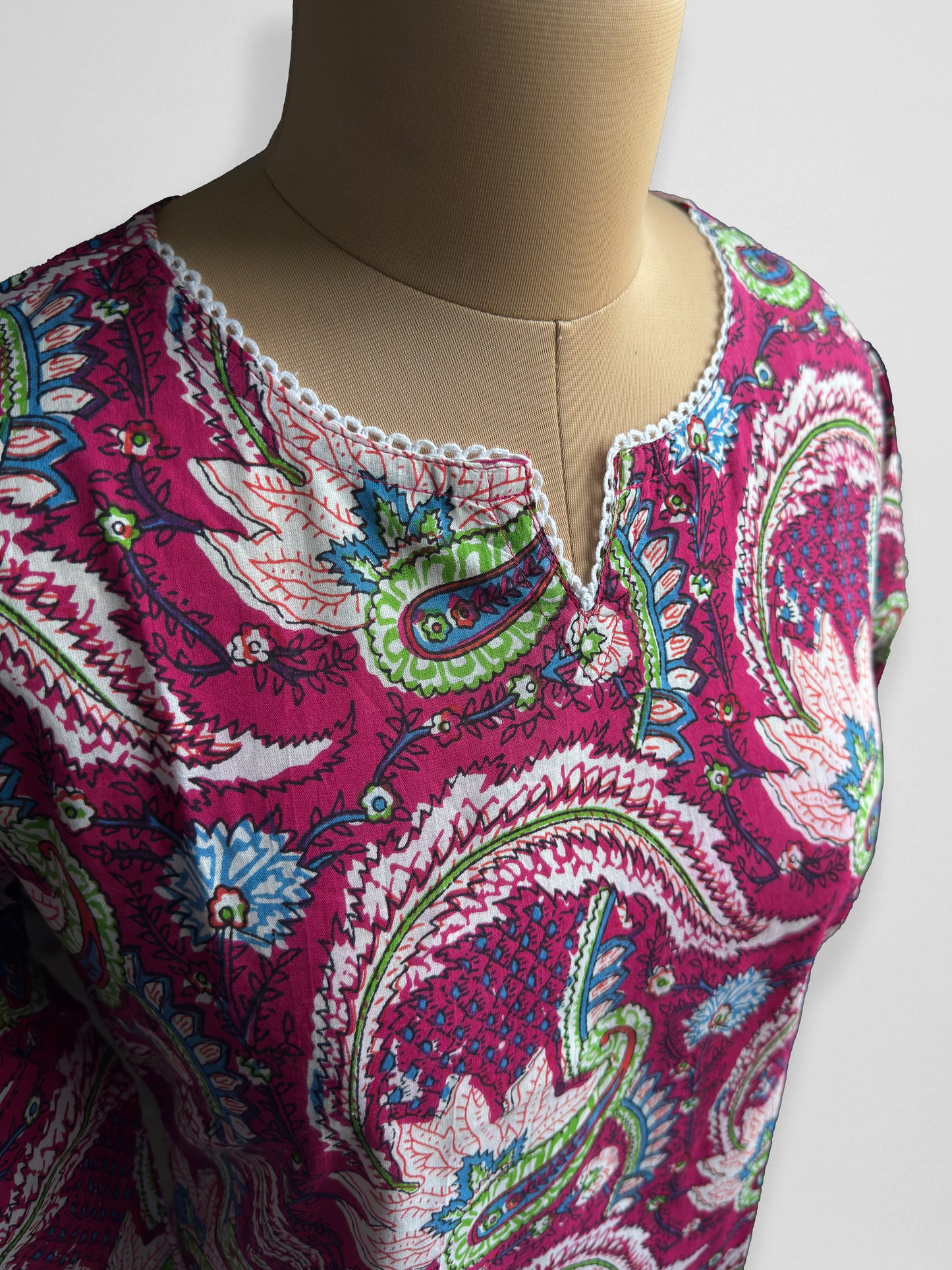 Palki - Paisley Cotton Kurti