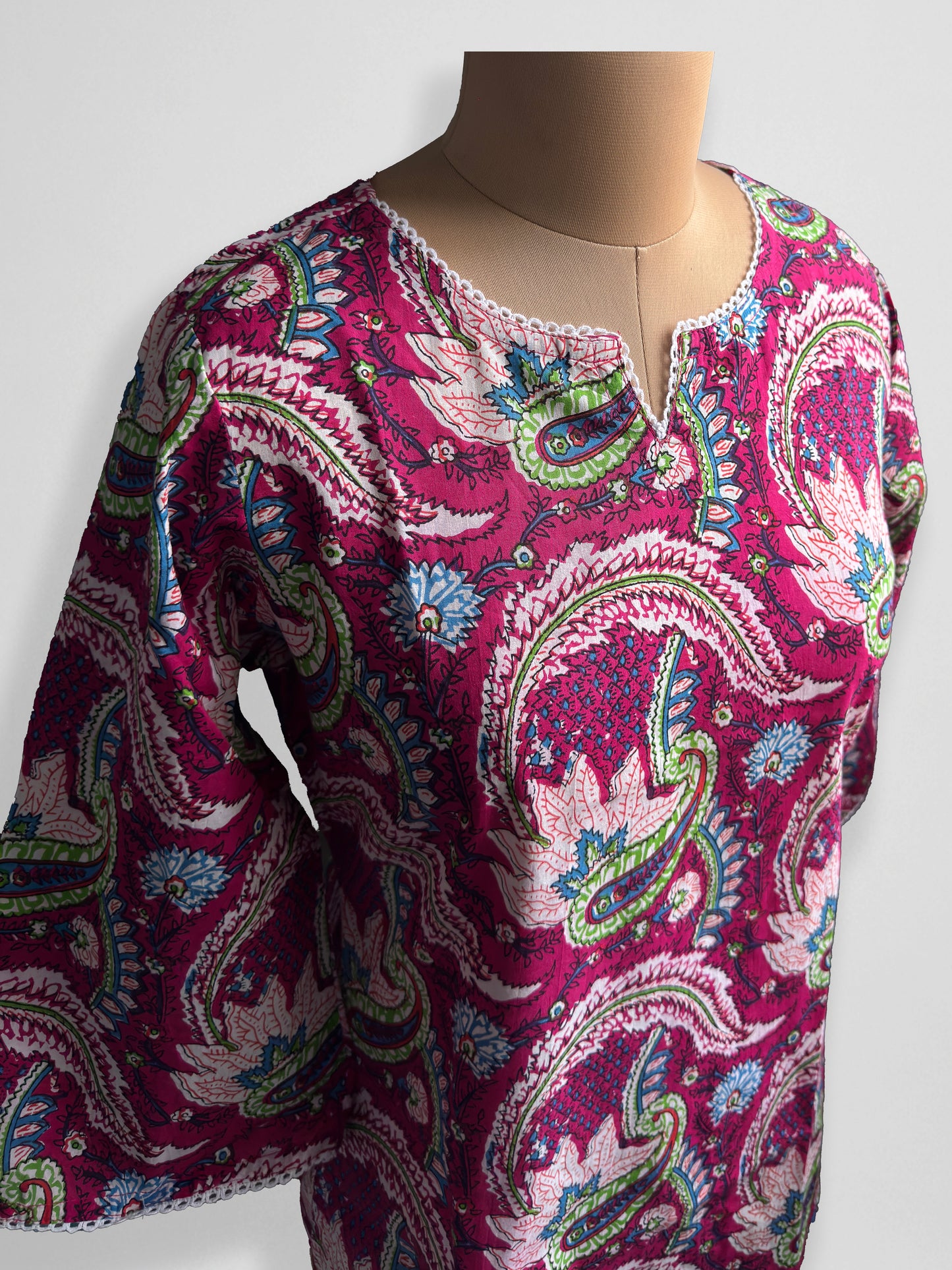 Palki - Paisley Cotton Kurti