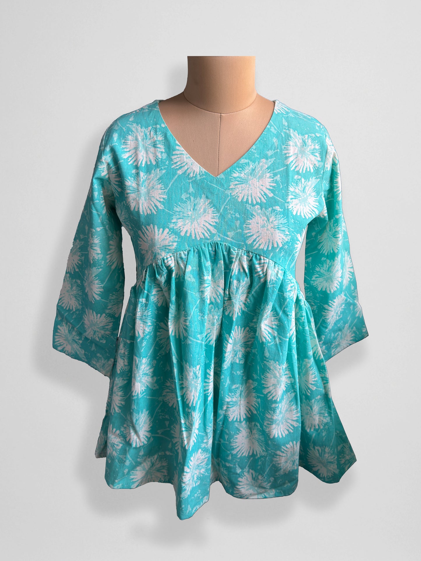 Neelphool - Peplum Cotton Top