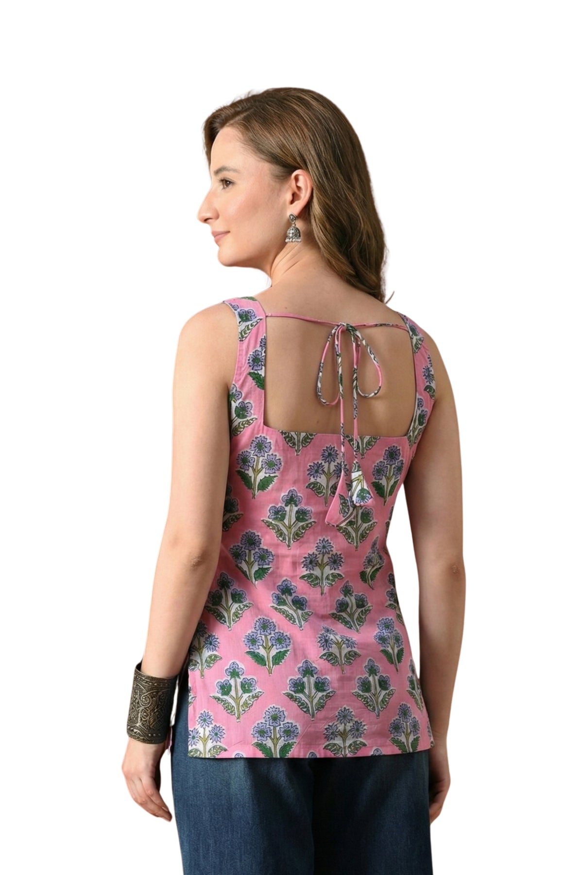 Rosewater - Sweetheart Sleeveless Kurti