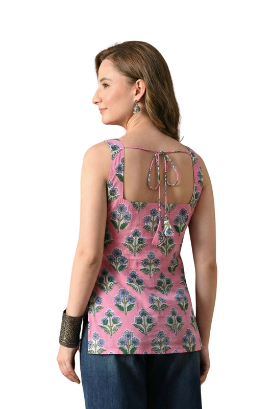 Rosewater - Sweetheart Sleeveless Kurti
